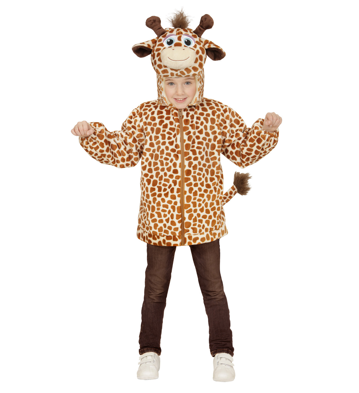 Costume Carnevale Bimbo Felpa Giraffa PS 22727 Pelusciamo Store Marchirolo