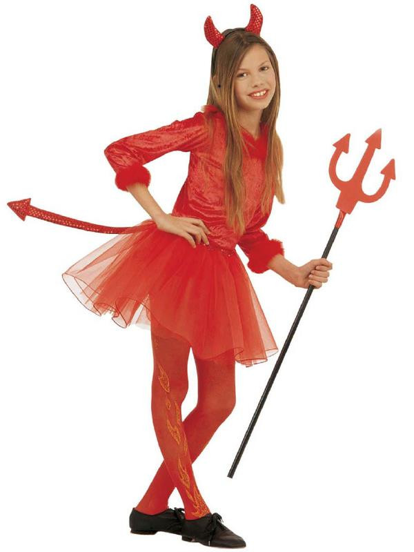 Costume Carnevale bambino travestimento Halloween diavoletta *21819 | pelusciamo.com