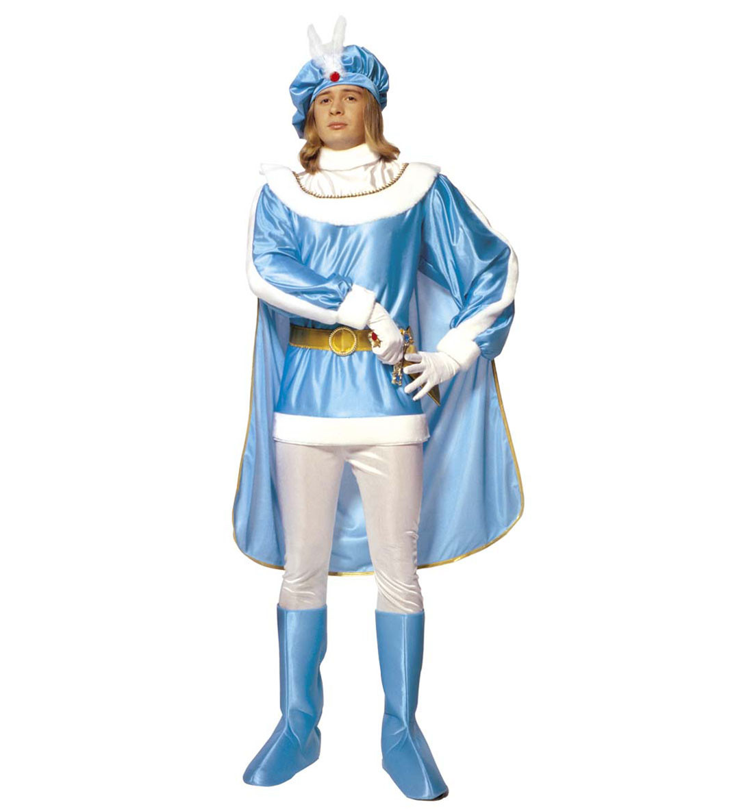 Costume Carnevale Adulto Travestimento Principe Azzurro PS 19650 Prince