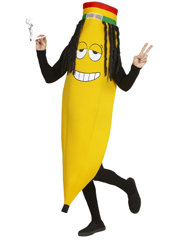 Costume Carnevale Adulto Banana Rasta PS 26408 Pelusciamo Store marchirolo