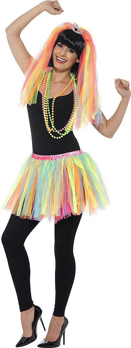Kit Party Princess Accessori Costume Carnevale Anni 80 PS 05479