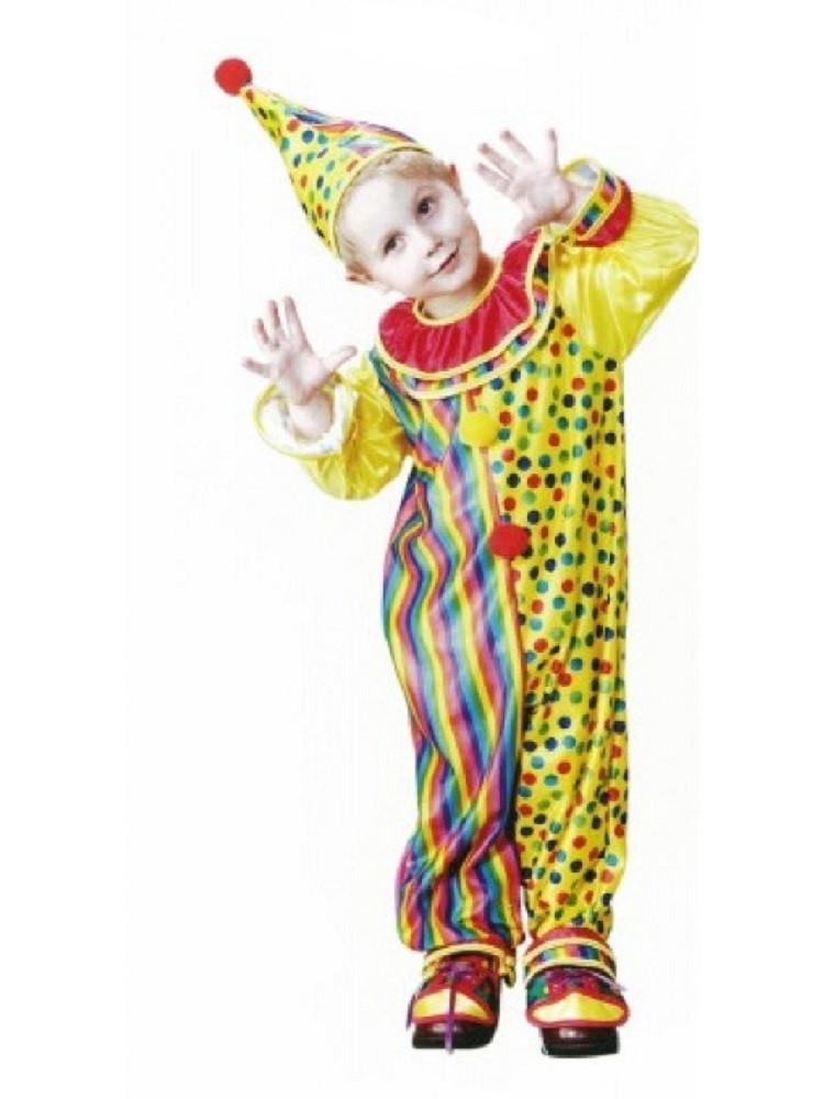 Costume Carnevale Bambina Clown PS 28627 Pagliaccio