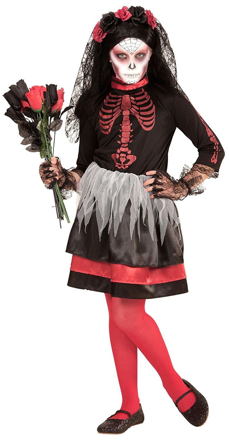 Costume Carnevale La Sposa Della Morte, Vestito Halloween PS 25599 Pelusciamo Store Marchirolo