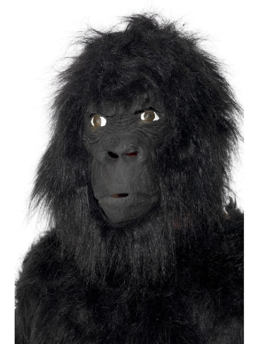 Costume Carnevale uomo Maschera Gorilla King kong Scimmia