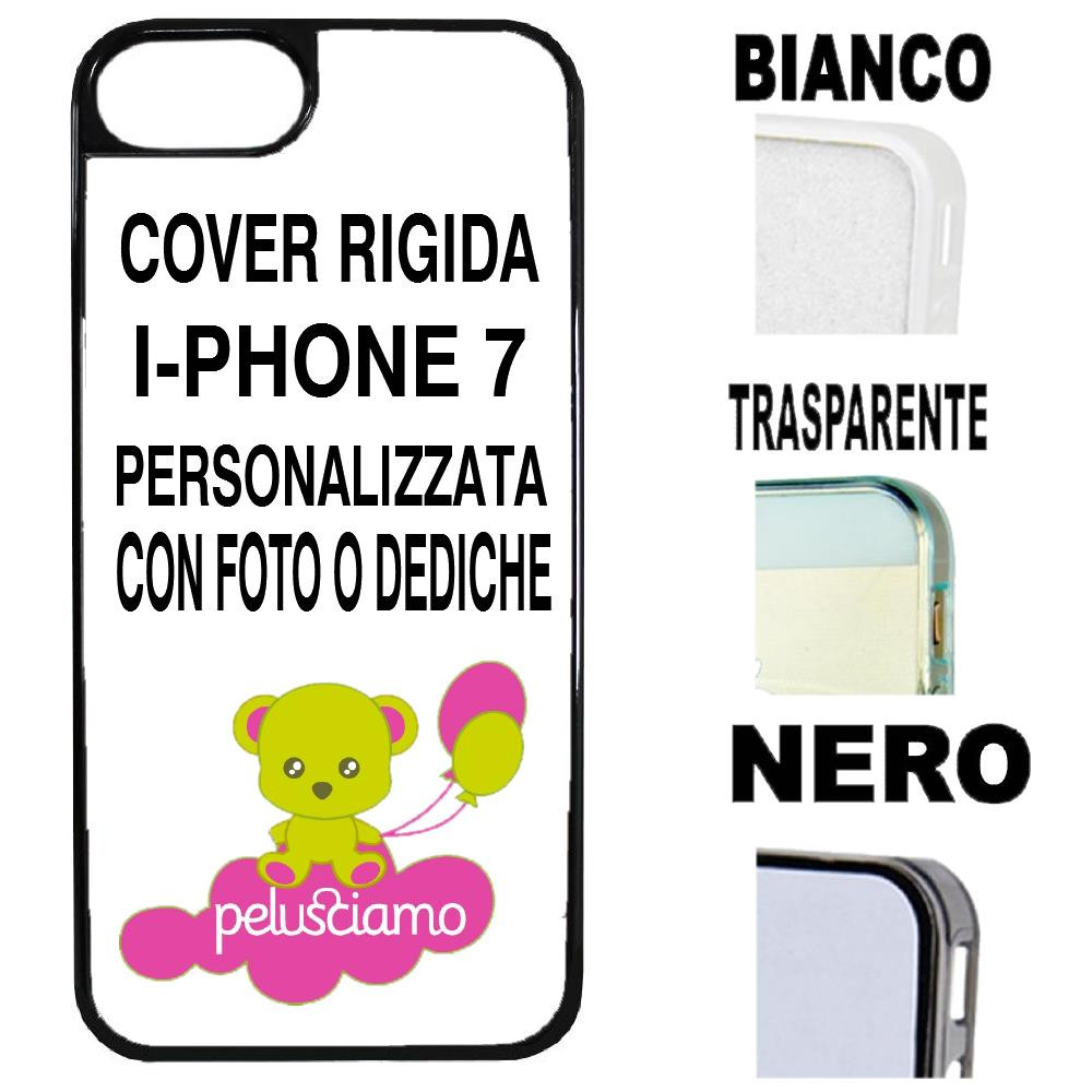 Cover Iphone 7 Plastica Personalizzabile Con Foto o Dediche PS 11089 Pelusciamo Store Marchirolo