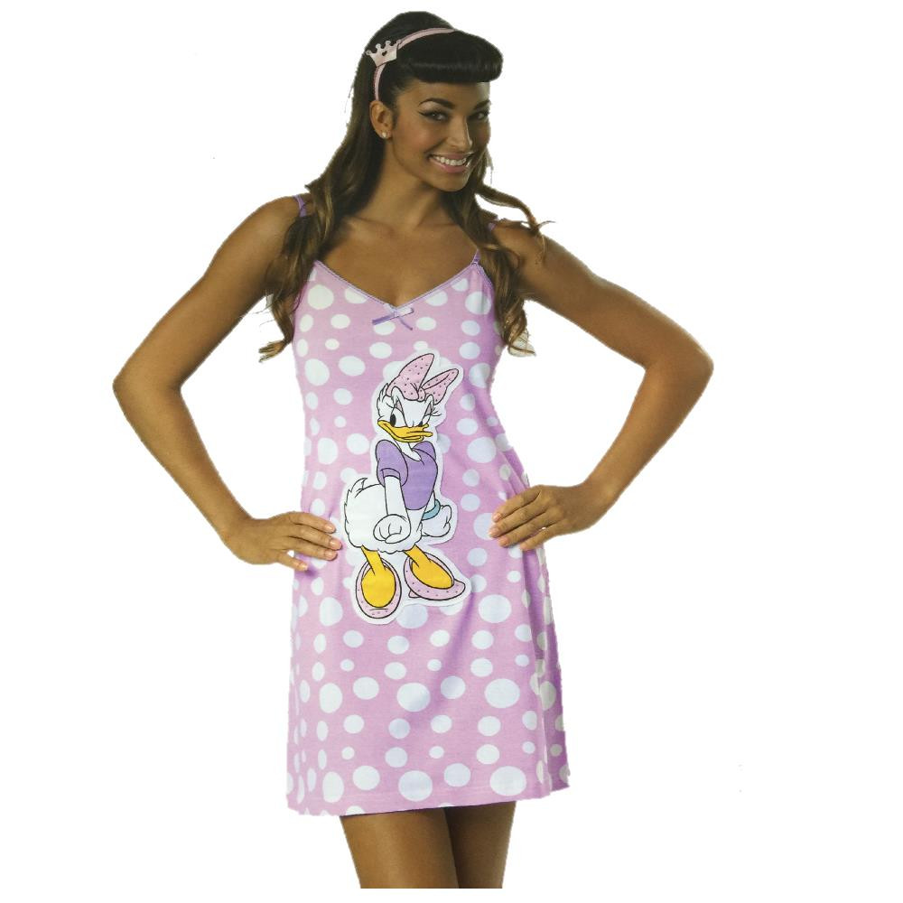 Camicia da Notte Donna Daisy, Pigiama Disney Paperina | pelusciamo.com
