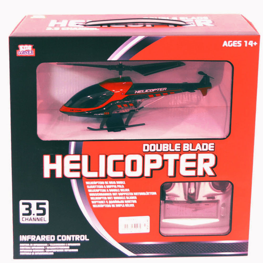 Elicottero radiocomandato con telecomando helicopter double balde 04346 pelusciamo store vendita giochi giocattoli