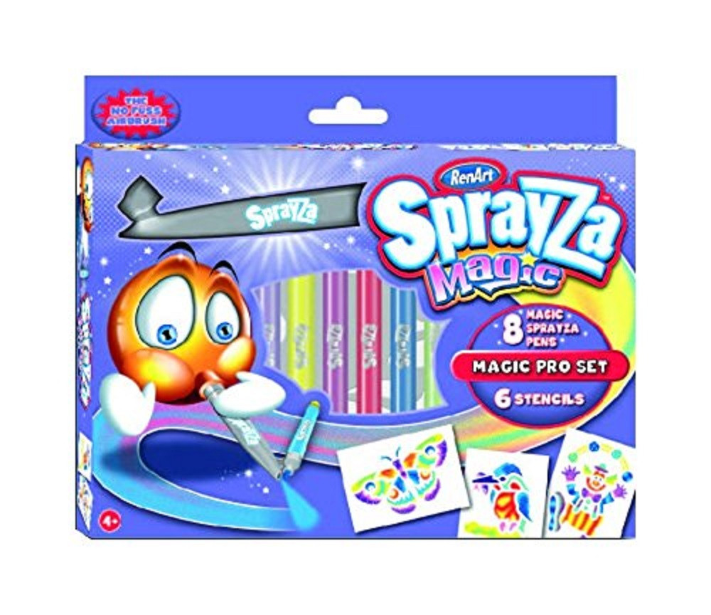 Feature Pens - Sprayza Magic Pro, set di sagome per aerografia PS 06610 pelusciamo store