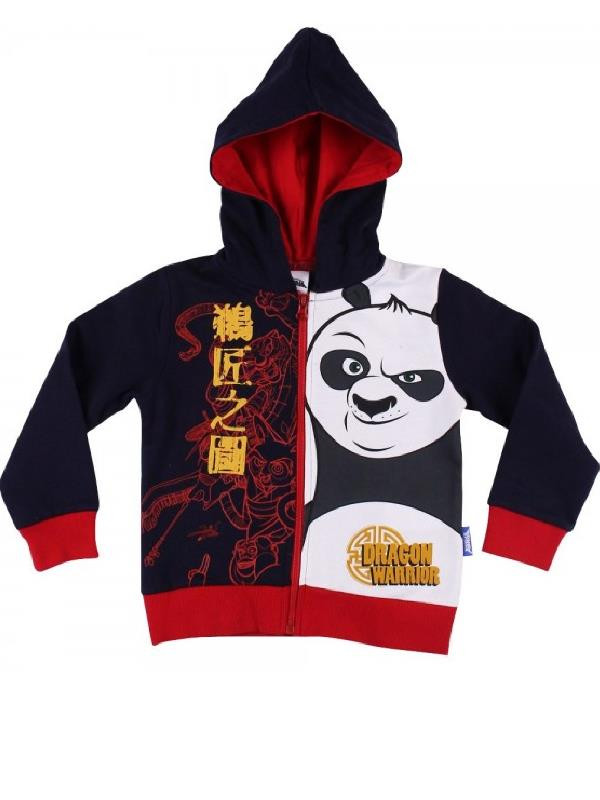 Felpa Bimbo con Cappuccio Kung Fu Panda Dreamworks  *22778 pelusciamo store