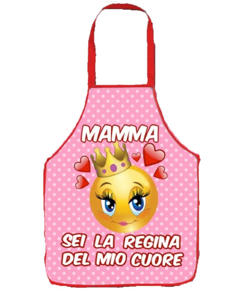 Grembiule Festa Della Mamma I Love My Mom PS 10577-5
