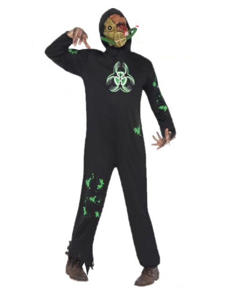 Costume Halloween Adulto Zombie Mostro Bio Nucleare Horror Smiffys *11800