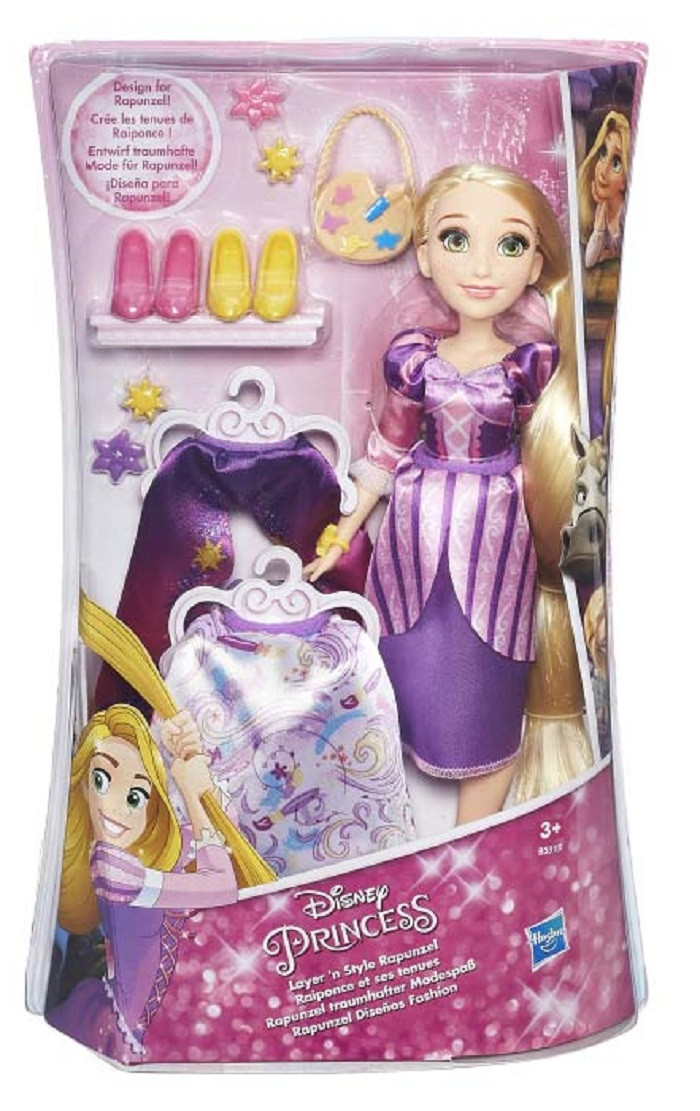 Bambola Principessa Disney Rapunzel Con Accessori PS 09963 Pelusciamo Store Marchirolo
