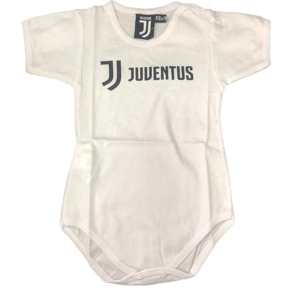 Body Neonato Manica Corta Abbigliamento Ufficiale Juventus Calcio PS 03634 pelusciamo store