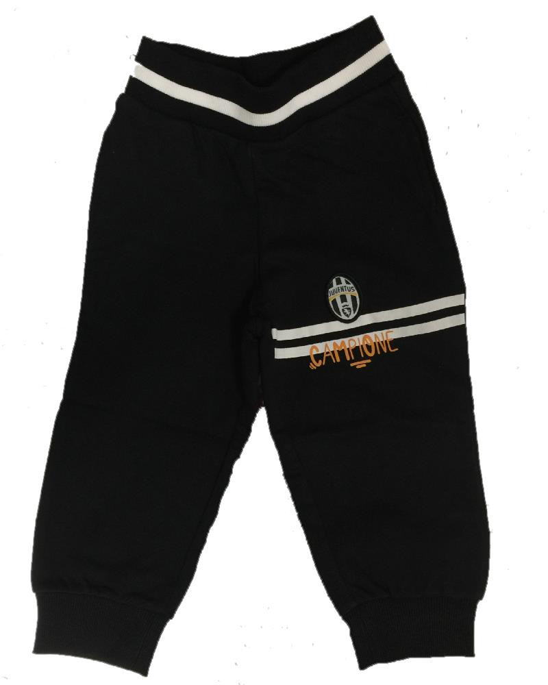 Pantaloni Tuta Felpati Juve Abbigliamento Neonato PS 09783 Logo Storico Juventus  Pelusciamo Store Marchirolo