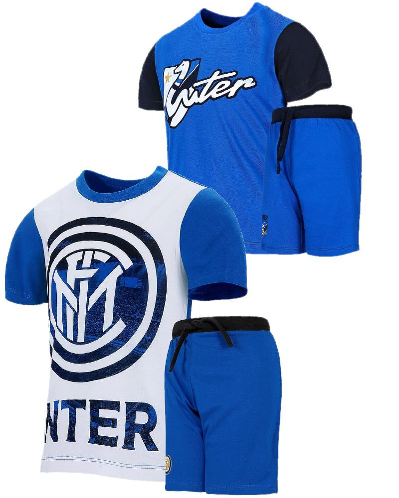 Completino Inter Bambino Abbigliamento Calcio FC Internazionale PS 26763 Pelusciamo Store Marchirolo