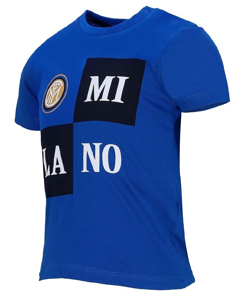 T-Shirt Inter Abbigliamento Ufficiale Calcio Magliette Neonato PS 26735 Pelusciamo Store Marchirolo