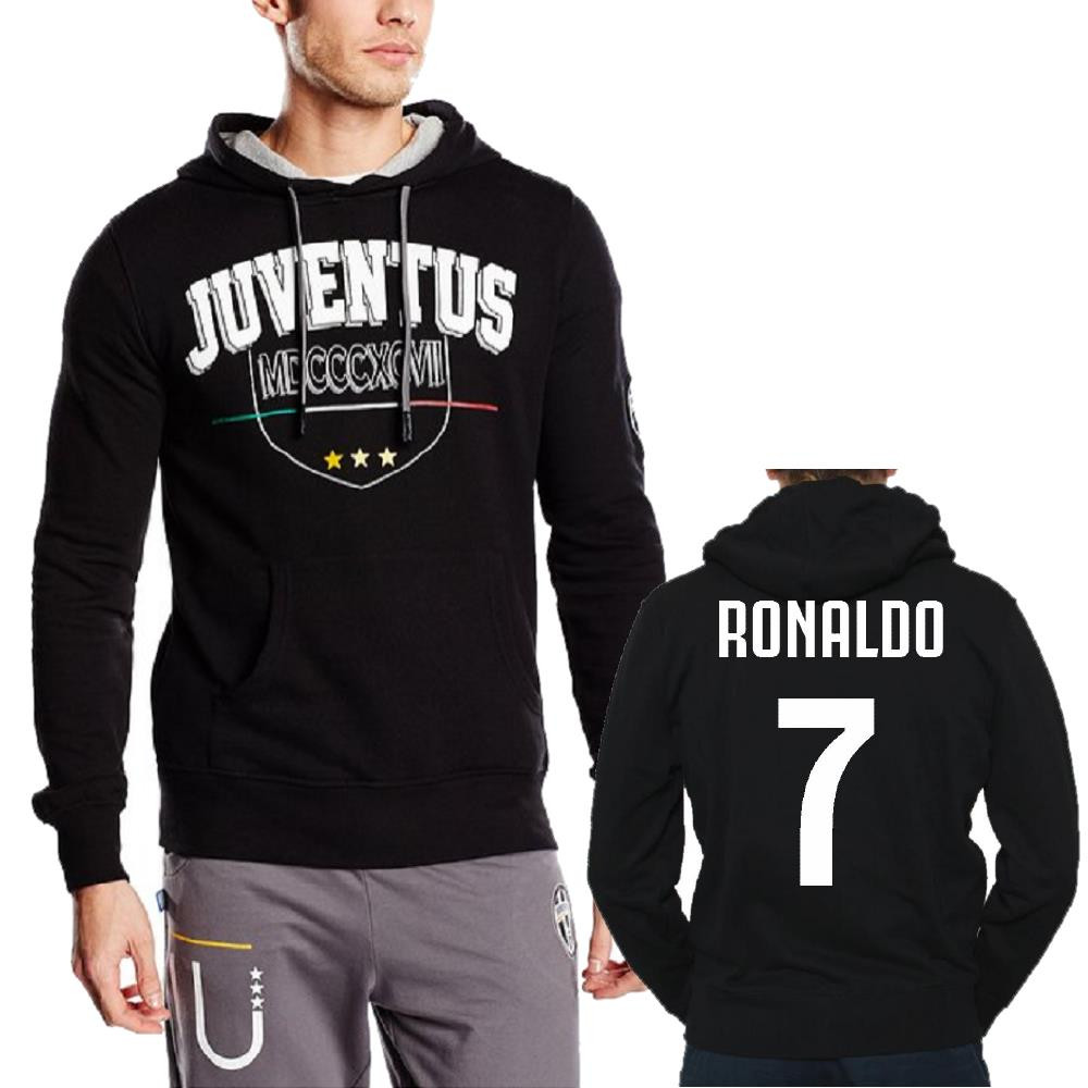 Felpa Juve Con Cappuccio Abbigliamento Ufficiale Juventus PS 23487 Ronaldo7 Pelusciamo Store Marchirolo