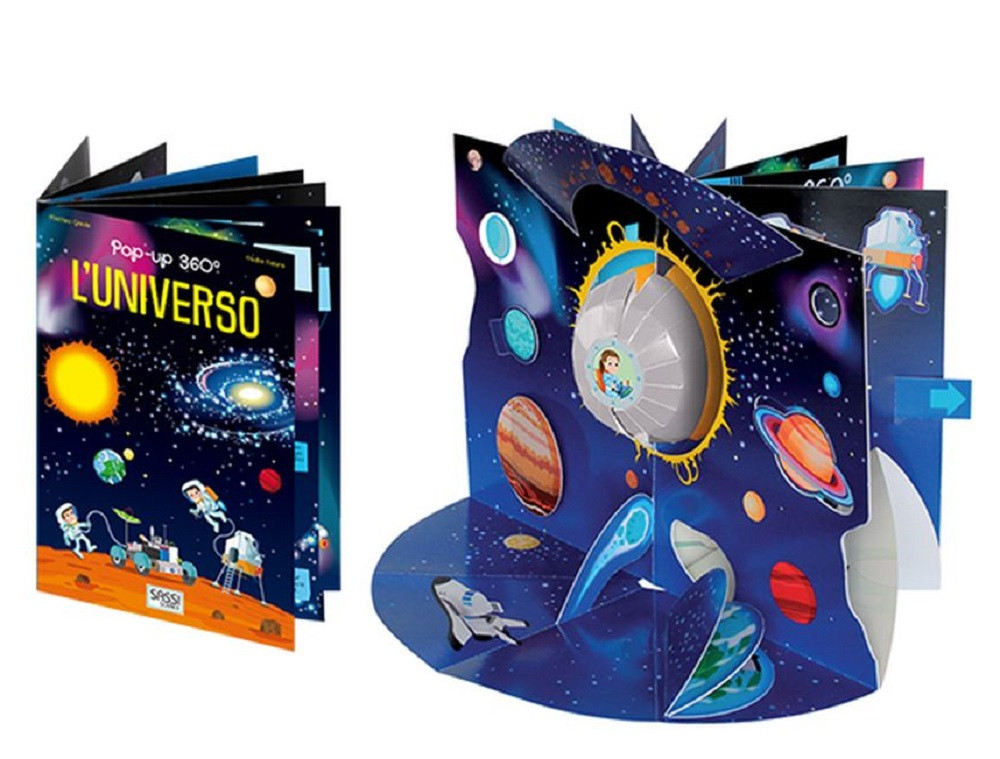 Libro POP-UP 360° - L'universo 07097 PS 07097 Libri Educativi PELUSCIAMO STORE