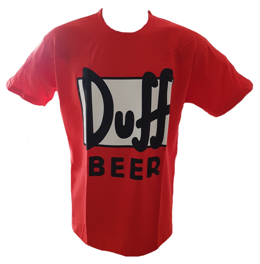 T-Shirt Manica Corta Adulto Duff Beer Homer Simpson | Pelusciamo.com