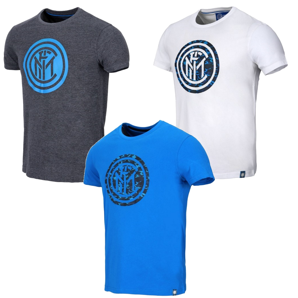 T-Shirt Inter Uomo Logo Camouflage Abbigliamento Ufficiale FC