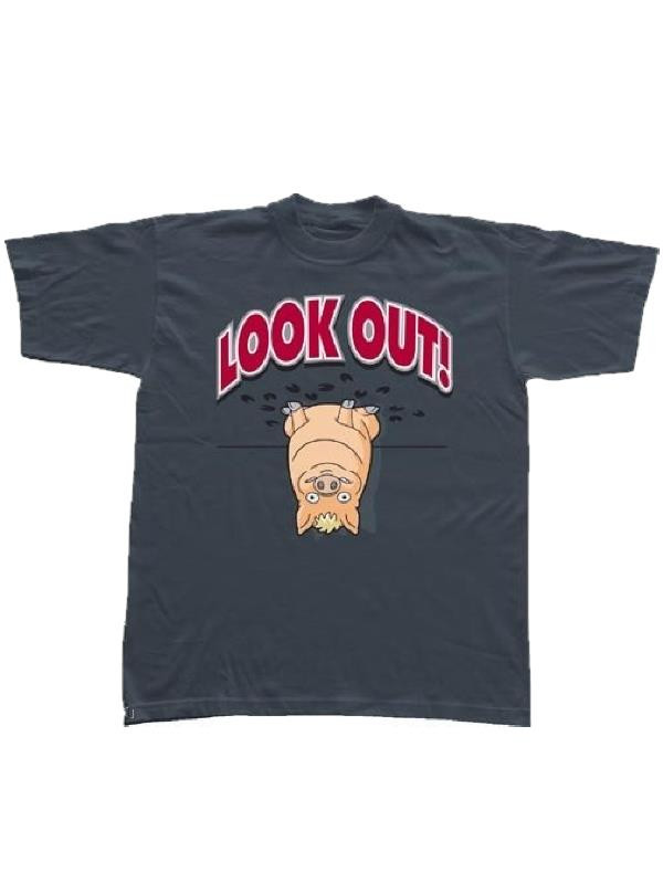 T-Shirt Maglietta Spider Pork Maiale Simpson Abbigliamento Adulto Uomo *05751