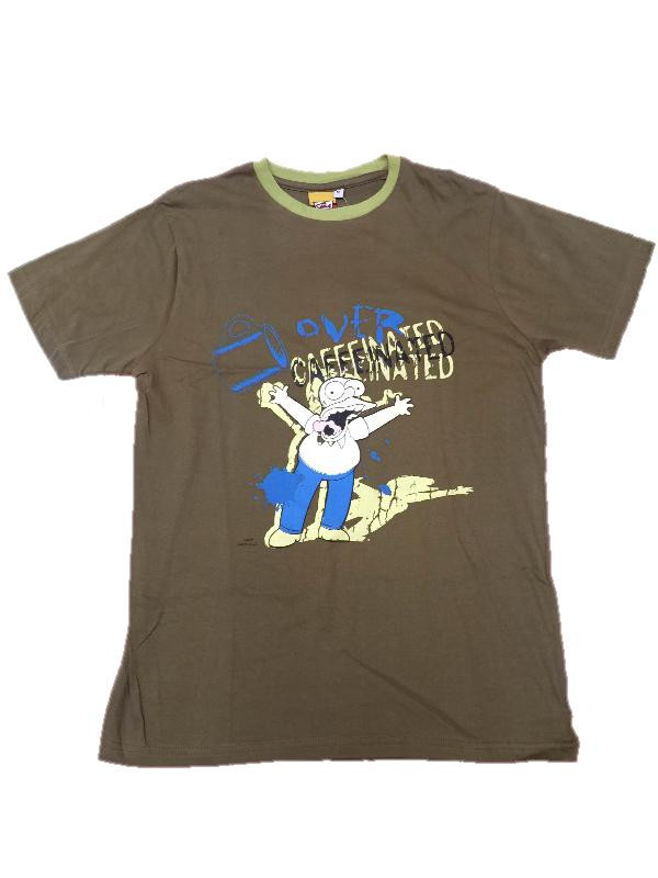 Maglietta T-shirt Homer Simpson Abbigliamento Uomo Adulto | pelusciamo.com