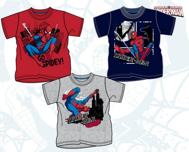 T-Shirt Maglietta Bimbo Spiderman Uomo ragno