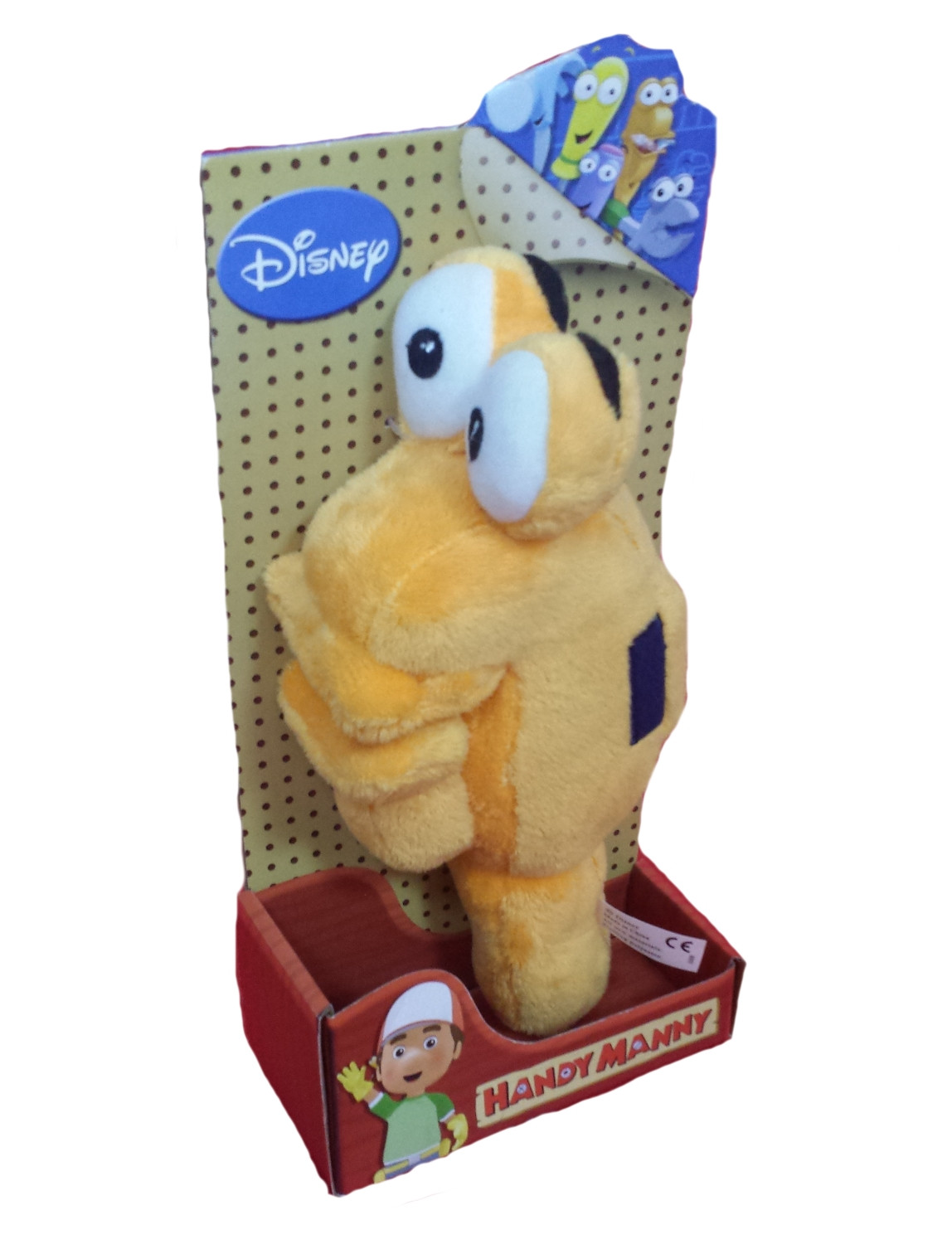 Peluche Disney Handy Manny Rusty Chiave pappagallo 25 cm Box | Pelusciamo.com