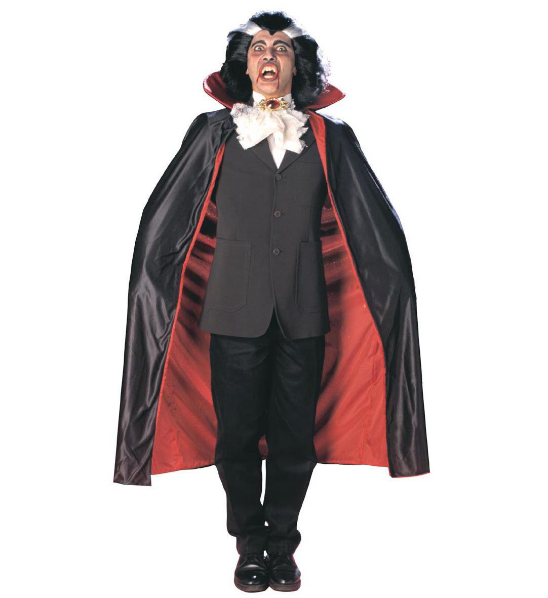 Mantello Vampiro  Dracula  Lusso 135 cm ,,Halloween Adulto  *11135   |  pelusciamo store