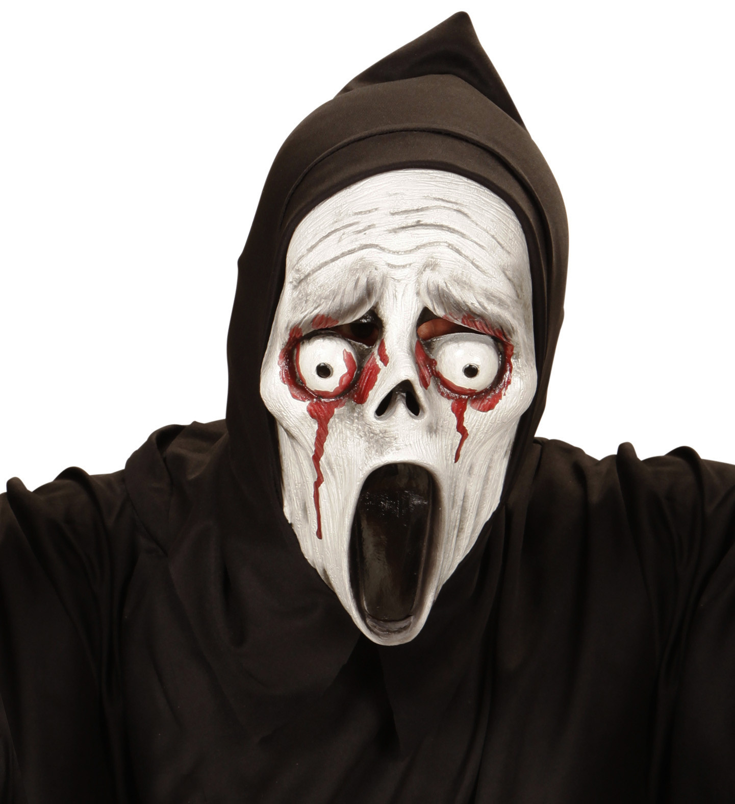Maschera Halloween bimbo Fantasma Scream Sangue | pelusciamo.com