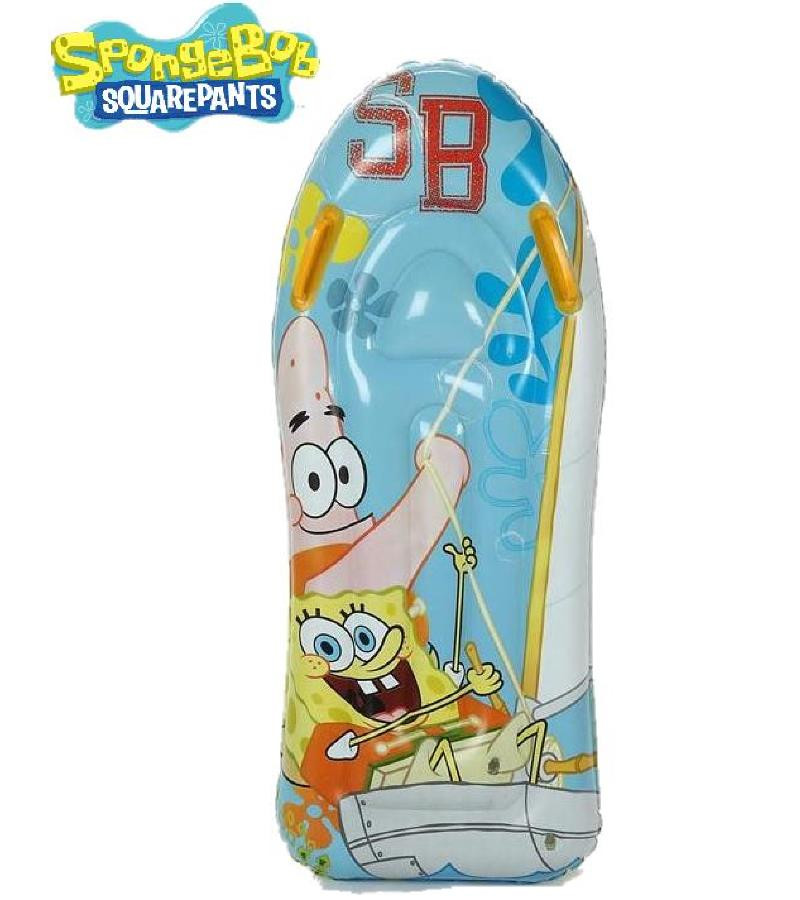 Materassino con maniglie Gonfiabile Spongebob e Patrck Piscina Mare | Pelusciamo.com