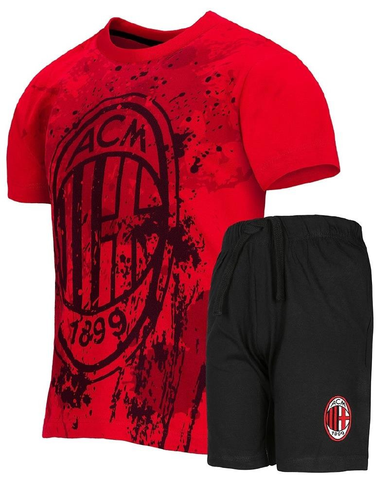  Completo Intimo Bambino Milan Abbigliamento Ufficiale Calcio PS 26759 Pelusciamo Store Marchirolo