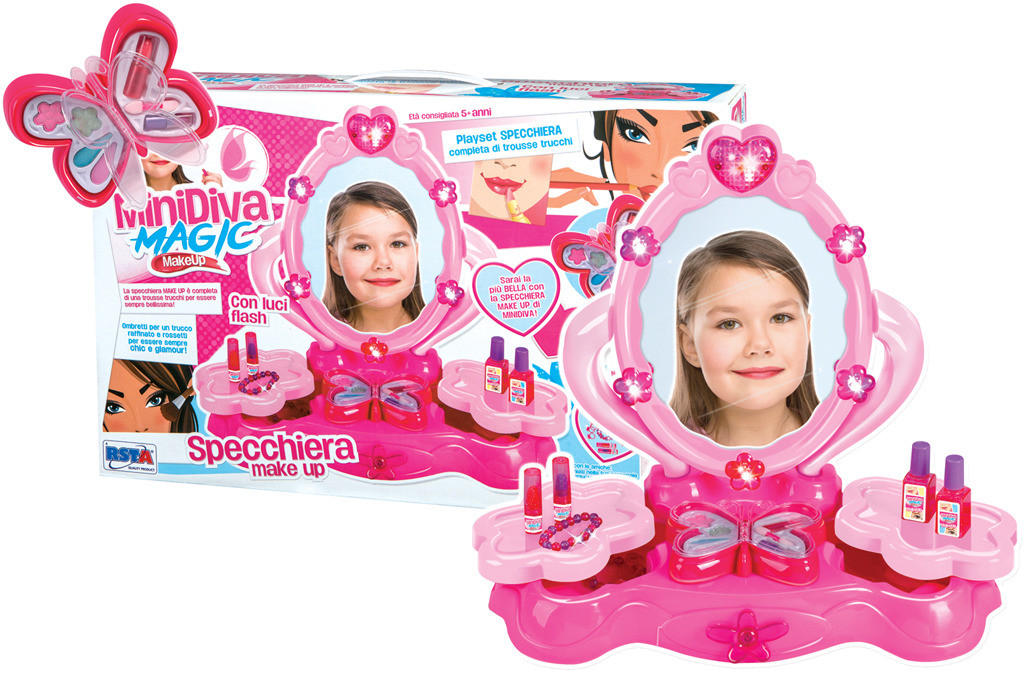Mini Diva Makeup Specchiera Trucchi Per Bambini PS 07728 Gioco Per