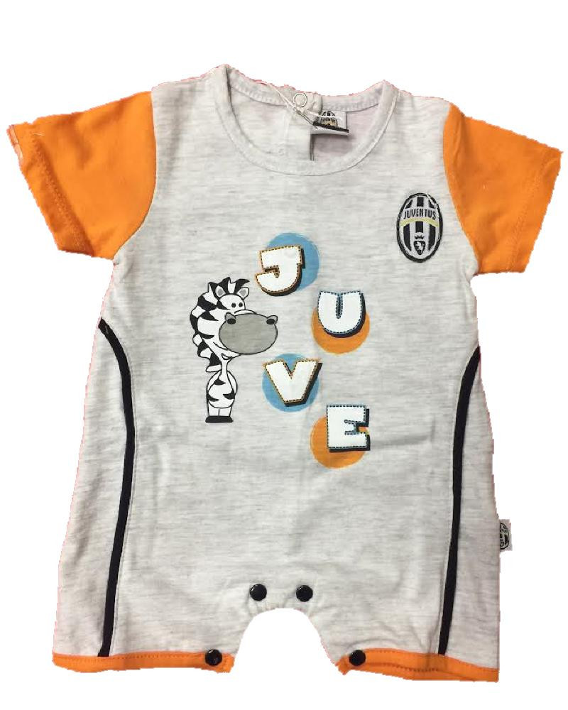 Pagliaccetto neonato abbigliamento ufficiale Juventus calcio *03638