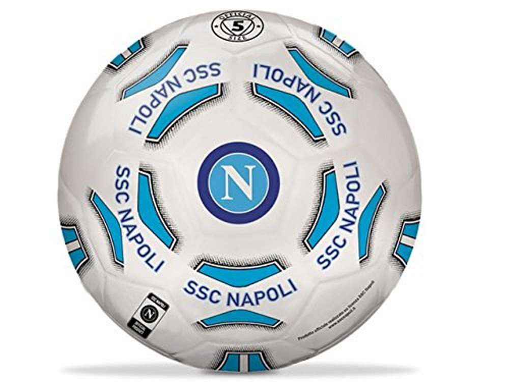 Pallone da calcio SSC Napoli. palloni plastica misura 5 N06109 | pelusciamo store