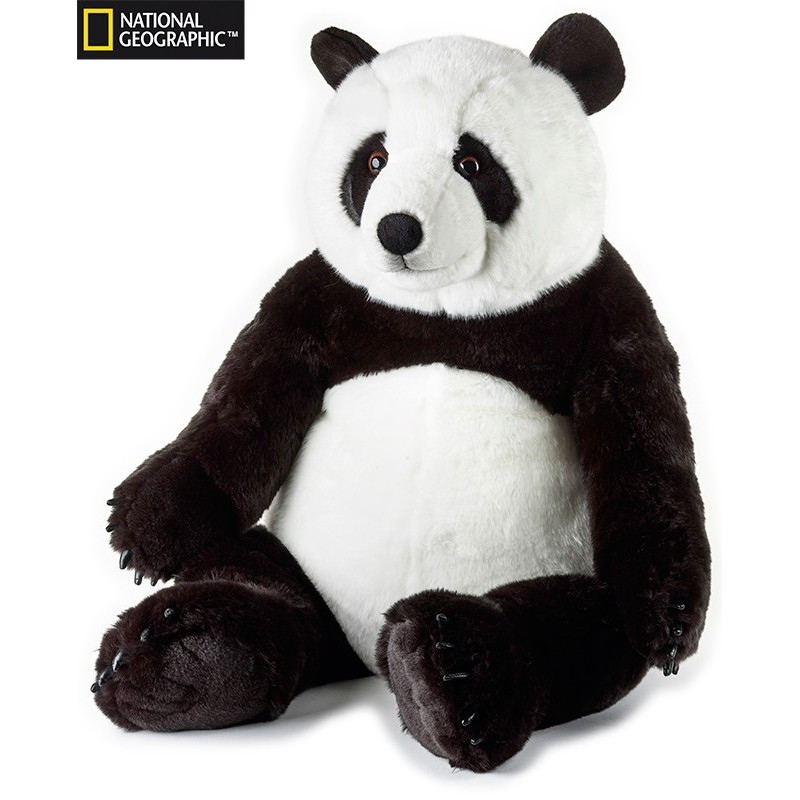 Peluche Panda gigante 66 cm National Geographic Venturelli 04140 pelusciamo store