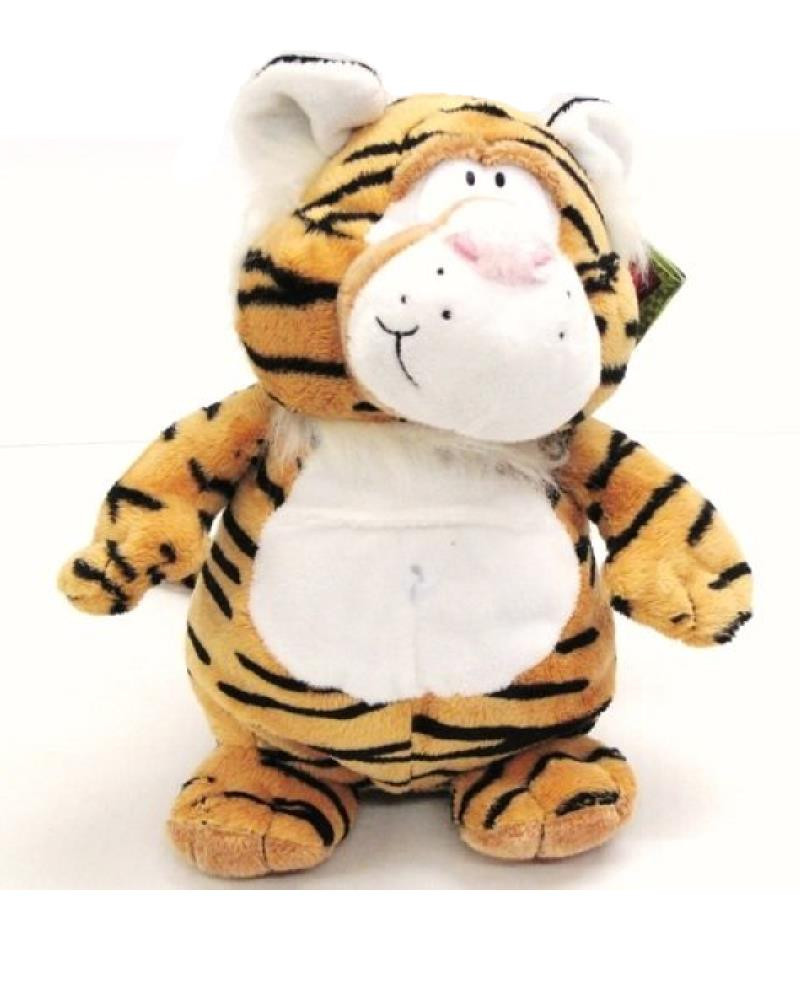 Peluche tigre 25 cm. serie Wild Podgeys Keel Toys *07838