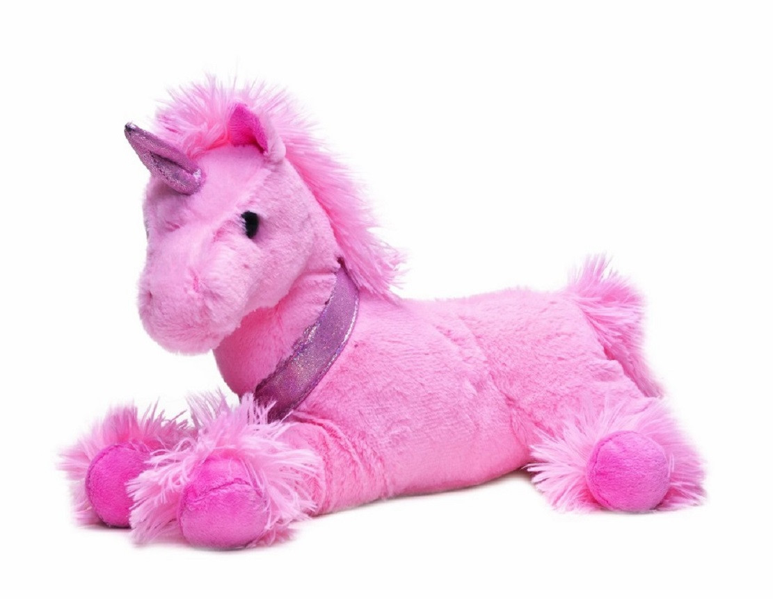 peluche unicorno rosa