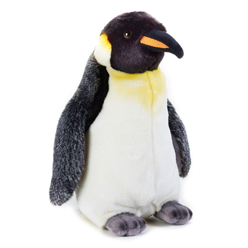 Peluche pinguino reale 28 cm peluches National Geographic Venturelli 04082 pelusciamo store