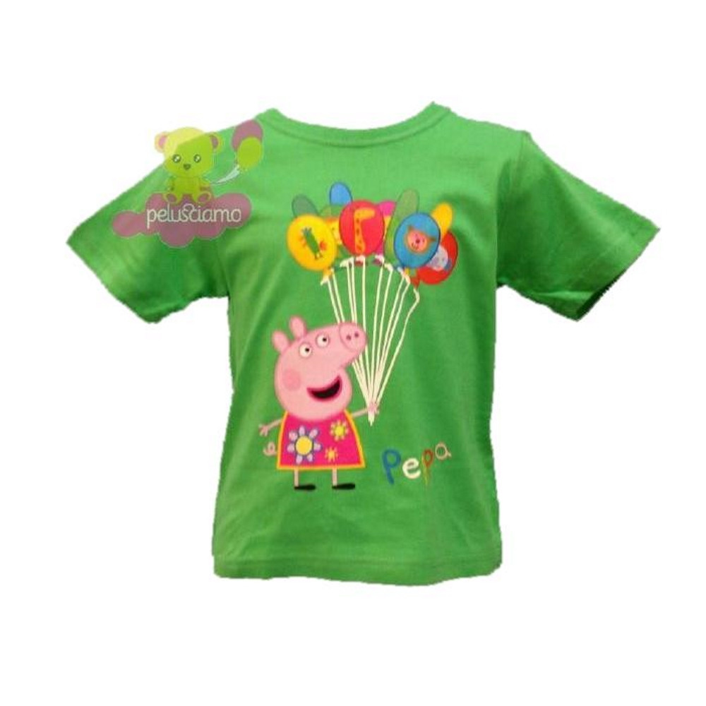 T-Shirt Bambino Peppa Pig Maglietta maniche corte Bambina | pelusciamo.com