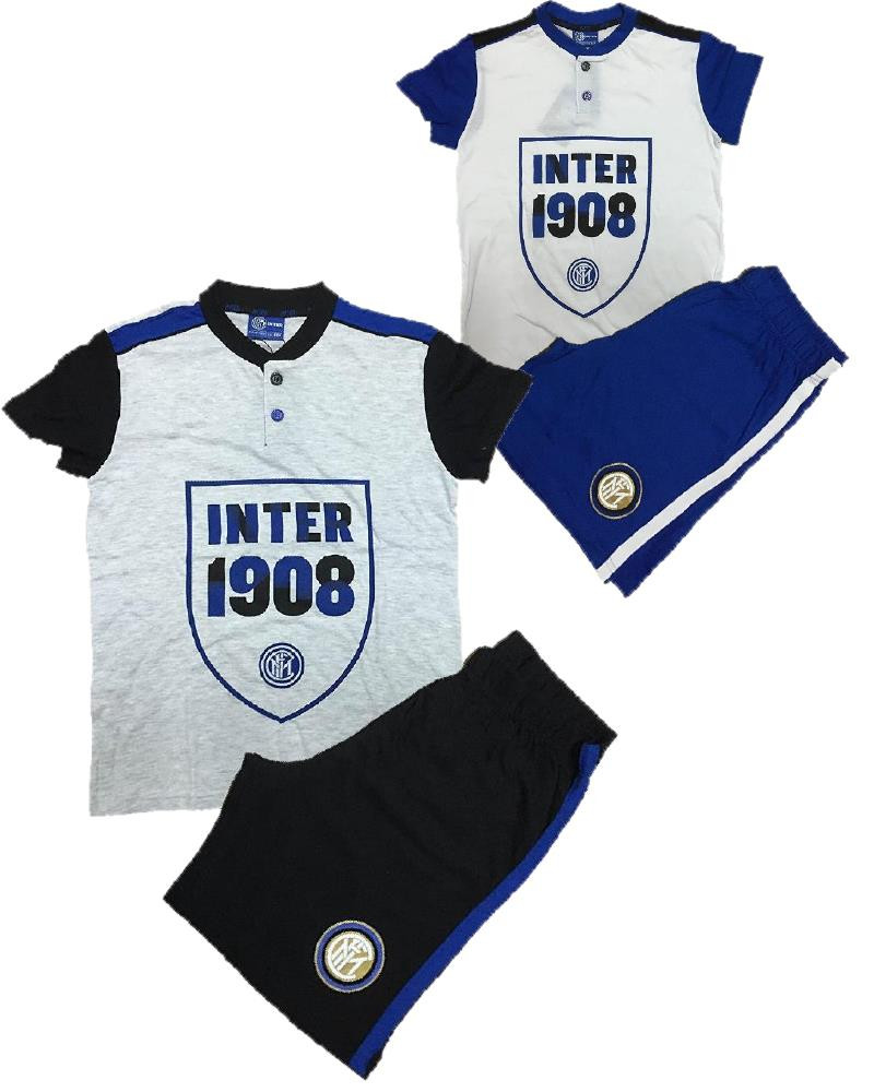 Pigiama Inter Ragazzo Abbigliamento F.C.Internazionale PS 06212 pelusciamo