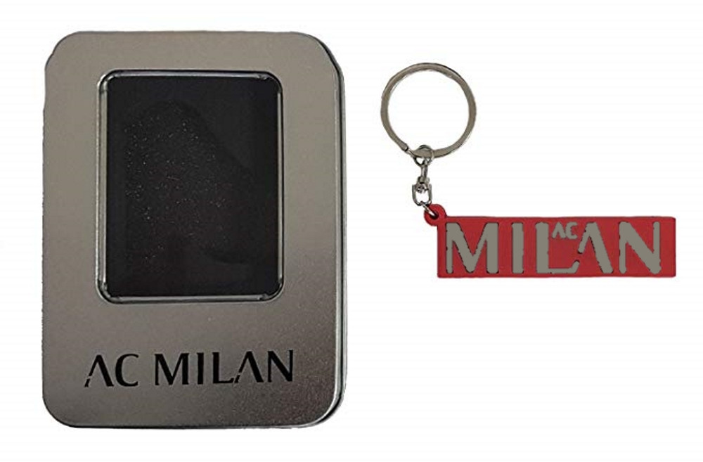 AC Milan Portachiavi  Logo  Metallo  Accessori Ufficiali Calcio 