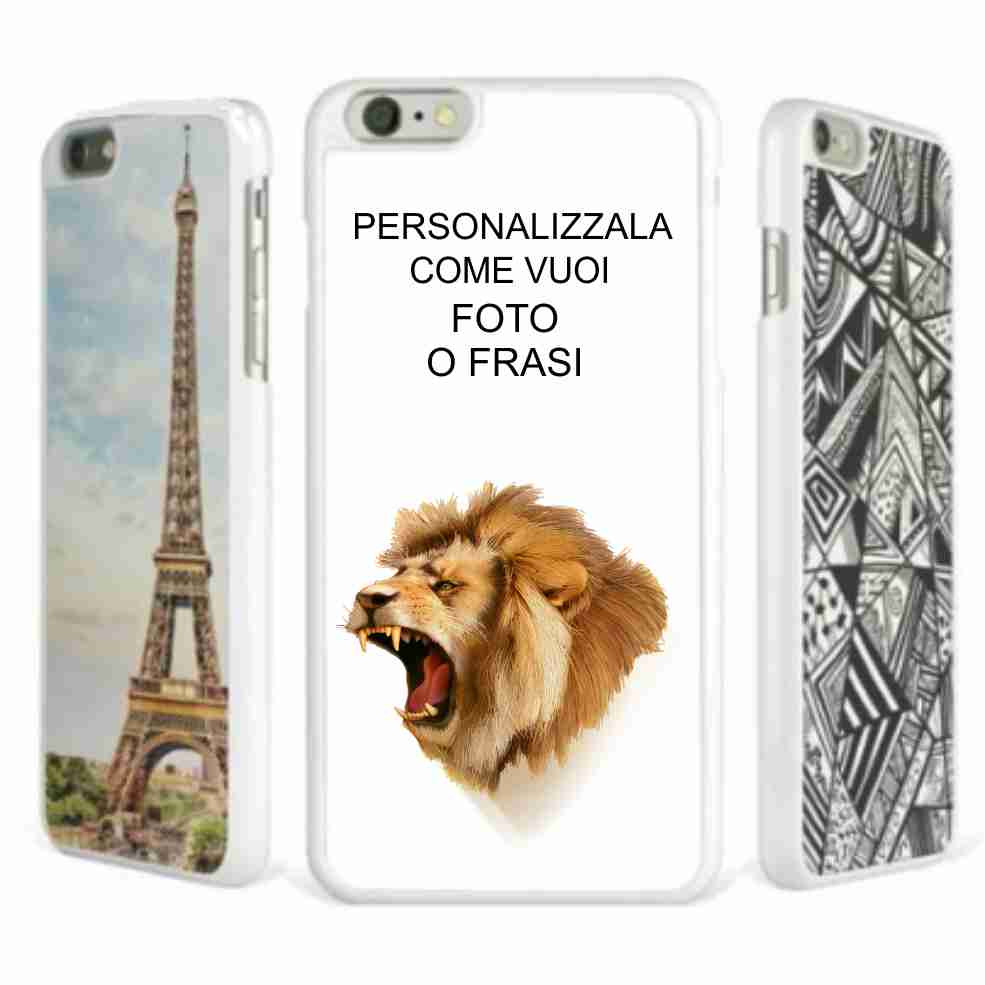 Cover Rigida Iphone 6 Plus Personalizzabile Con Foto o Dediche  PS 09934 pelusciamo store Marchirolo