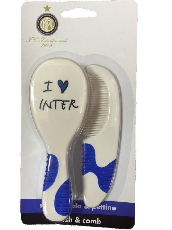 Set spazzola e pettine per bambini Inter Ufficiale FC Internazionale *00841 pelusciamo store