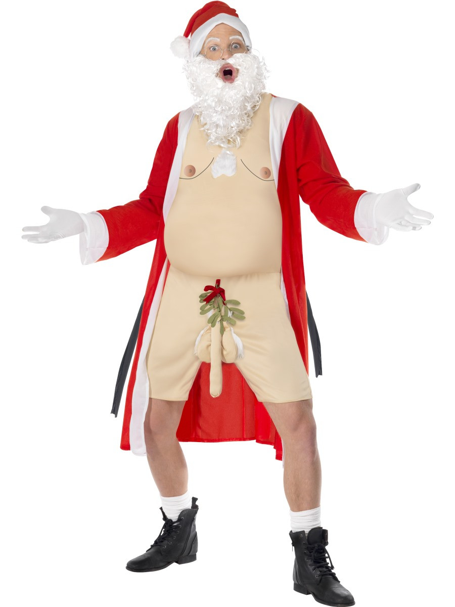 Costume carnevale travestimento natalizio Babbo Natale hot smiffys