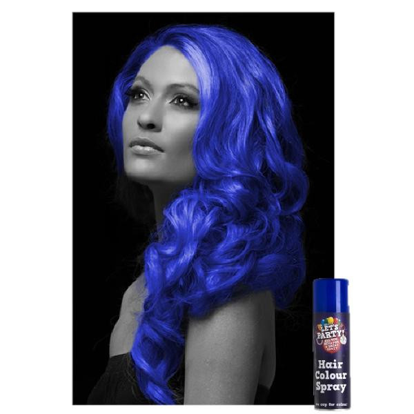 Spray Blu per capelli, Make up per Carnevale Halloween  | pelusciamo.com  