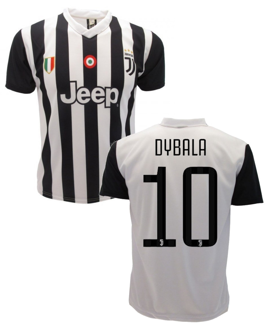 Maglia Calcio Dybala 10 Replica Ufficiale Adulto 2017/2018 Juventus PS 25287 | Pelusciamo.com