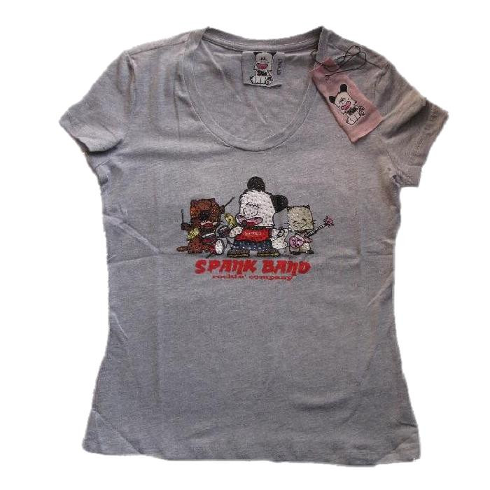 T-Shirt Donna Hello Spank Band, maglietta maniche corte | pelusciamo.com
