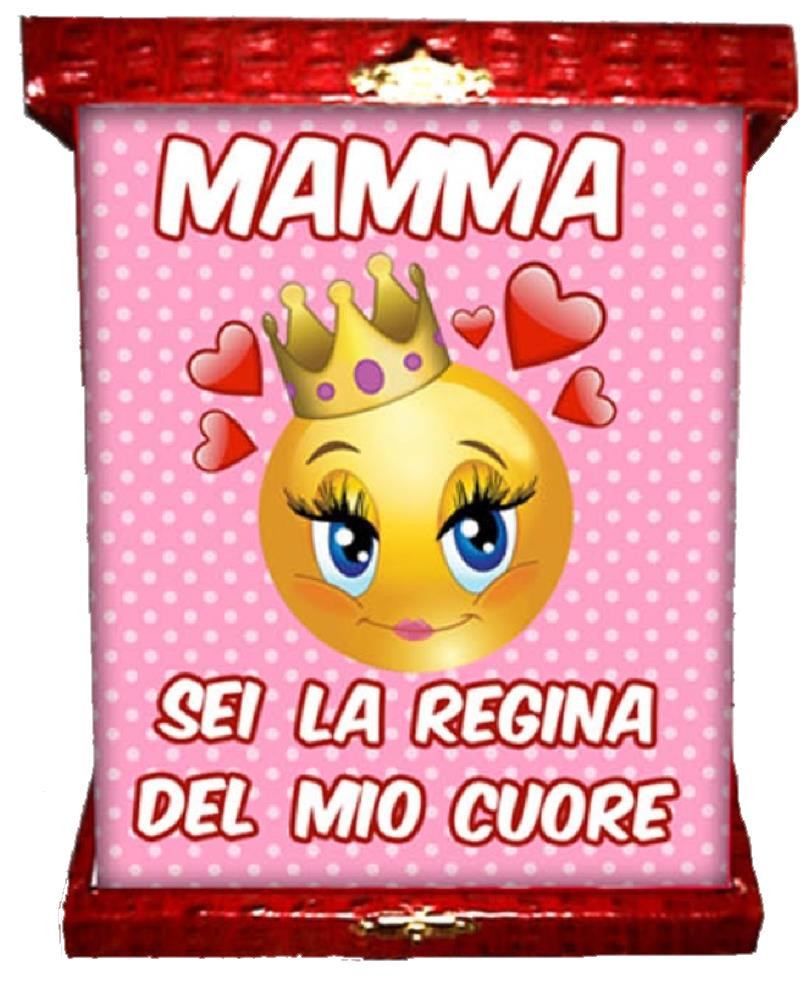 Targa commemorativa Festa Della Mamma sei la regina .. PS 05896 pelusciamo store