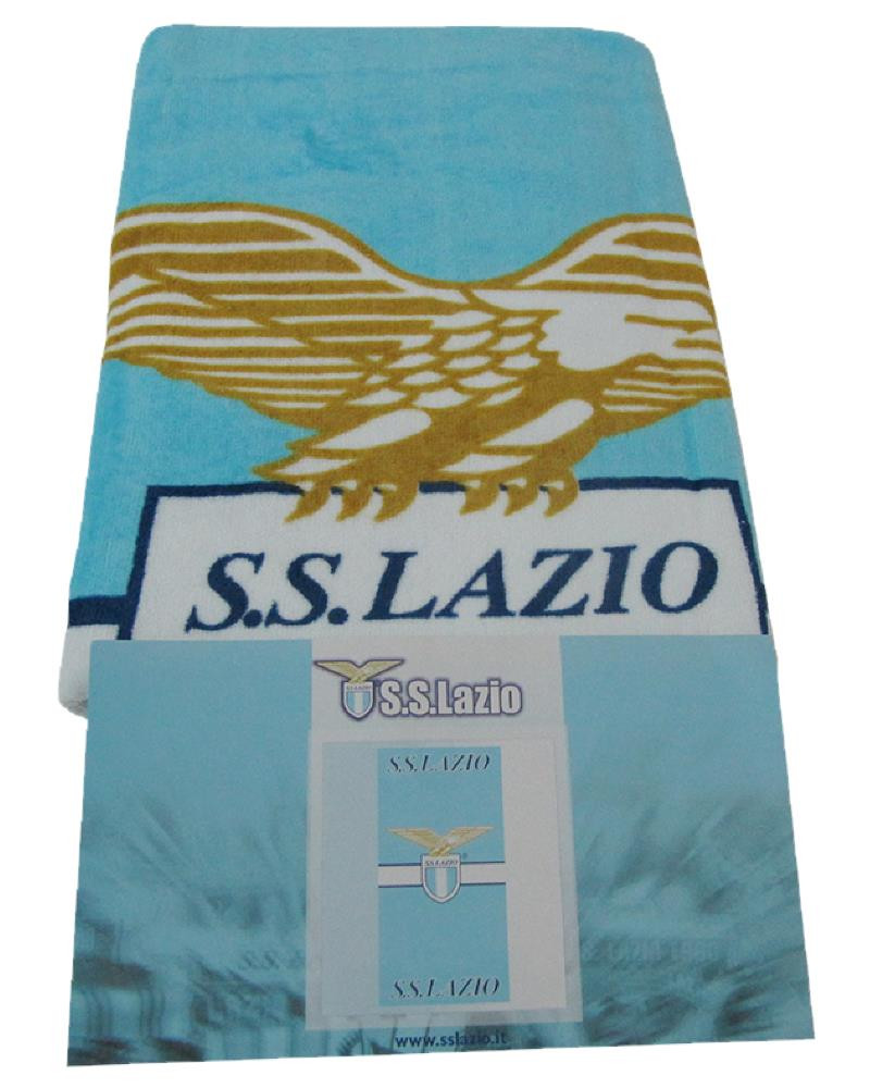 Lazio Calcio PS 19339 Accappatoio Della Lazio Adulto In Spugna ufficiale S.S 